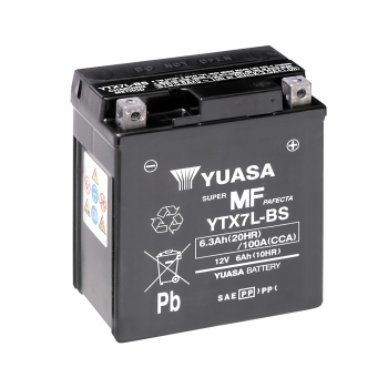 Akumulator Yuasa YTX7L-BS 6.3Ah 100A